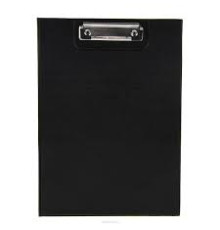 А4 Папка-планшет с крышкой Economix, толщина пластика 1 мм, черный, УКРАИНА