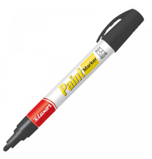 Маркер-краска черный, Luxor, 21-3 мм, основа спиртовая, Индия