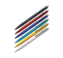 Ручка шарик/автомат Schneider К15 синие чернила, корпус ассорти, Германия