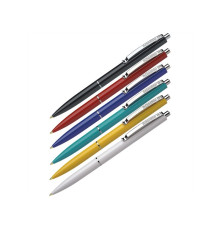 Ручка шарик/автомат Schneider К15 синие чернила, корпус ассорти, Германия