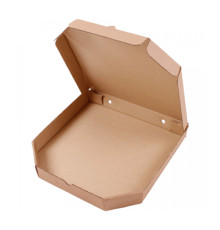 Коробка для пиццы 320х320х30мм,бурая из гофрокартона, 50шт/упак,РФ