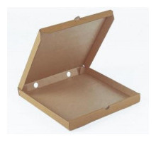 Коробка для пиццы 320х320х40мм,бурая из гофрокартона, 50шт/упак,РФ