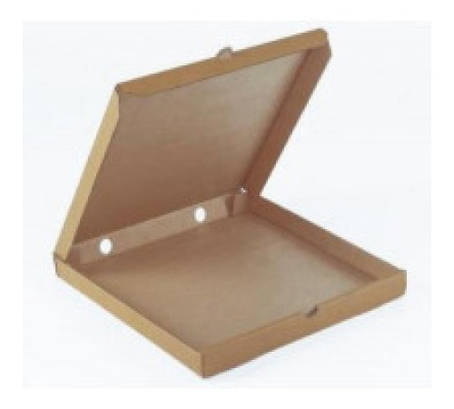 Коробка для пиццы 320х320х40мм,бурая из гофрокартона, 50шт/упак,РФ