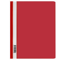 Папка-скоросшиватель А4 СТАММ, пластик160мкм, красная. РФ