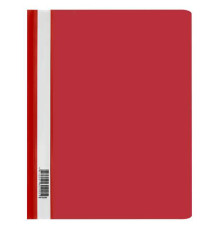 Папка-скоросшиватель А4 СТАММ, пластик160мкм, красная. РФ