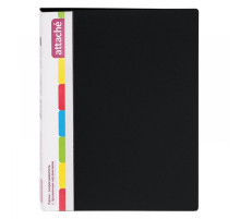 Папка с пружинным скоросшивателем Attache, А4, 17мм, 700мкм, чёрная, Россия