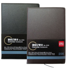 Ежедневник  А5 недатир., 80л., Deli, черный, Китай