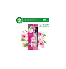 Комплект автоматический освежитель воздуха Air Wick Freshmatic Pure, Цветущая сакура, 250мл. РФ