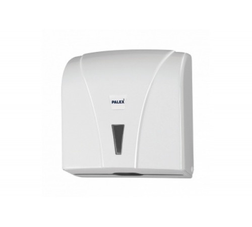 Диспесер для полотенец листовых пластиковый белый 27x 27.5x11 см на 300л.,Турция