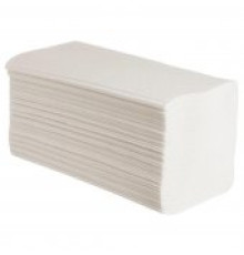 Полотенца бумажные  (V-укладки). 100% целлюлоза, 200л. 35г/м.кв. 115*230мм (15 пач/кор) РБ