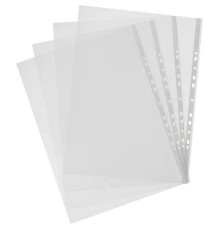 Файл А3,  вертикальный, 35мкм, глянцевые,50шт/уп, с перфорацией X-File, РБ