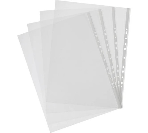 Файл А3,  вертикальный, 35мкм, глянцевые,50шт/уп, с перфорацией X-File, РБ