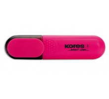 Маркер текстовый "Bright Liner" Kores  (красный), 36102. Чехия