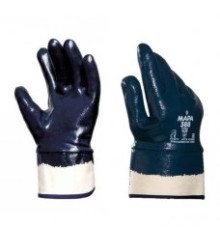 Перчатки защитые из нитрила на тканевой основ TITAN 388  р-р 10, Mapa Professional, Франция