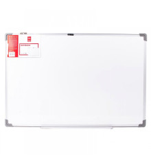 Доска 60*90 см  магнитно-маркерная Дели полимер. белая в алюмин.профиле, Китай