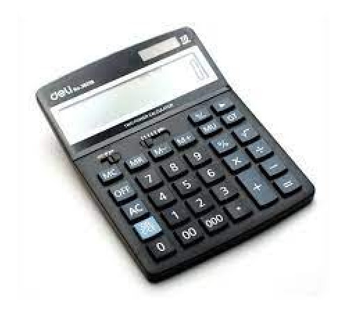 Калькулятор 16р.Deli ,черный настольный 193*139*35мм., Китай