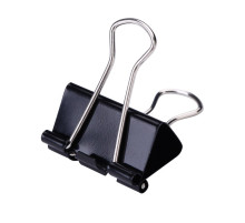 Зажим для бумаг 25 мм Stolz, черный, Китай