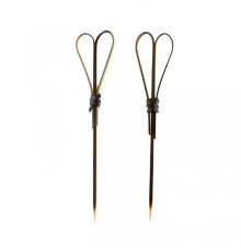 Пики бамбуковые "Узелки сердечки" 120 см, AVIORA , 100 шт/упак, Китай