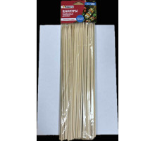Шампуры для шашлыка 30 см бамбук 100 шт/уп., PATERRA, Россия