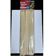 Шампуры для шашлыка 30 см бамбук 100 шт/уп., PATERRA, Россия