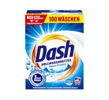 5 кг Порошок стиральный универсальный Dash Alpen Frische  3 fash Formel картон, 100 стирок, Германия