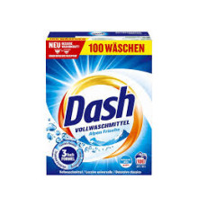 5 кг Порошок стиральный универсальный Dash Alpen Frische  3 fash Formel картон, 100 стирок, Германия