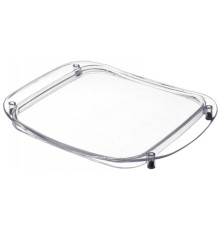 Монетница прямоугольная 205-170 мм пластик бесцветный , РФ