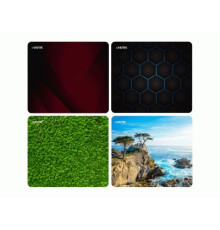 Коврик для мыши "deVENTE" (250x220x3 мм), текстильное покр., нескользящая каучуковая основа, РФ