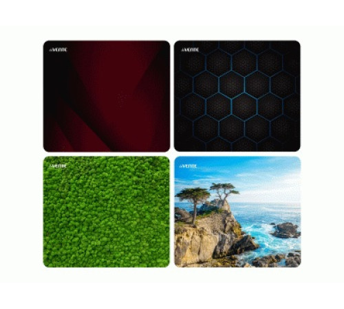 Коврик для мыши "deVENTE" (250x220x3 мм), текстильное покр., нескользящая каучуковая основа, РФ