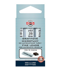 Грифели 0,5 мм для авт.карандашей "Koh-I-Noor" 2B (стержни). Чехия