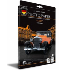 Фотобумага  A4, 230 г/м, 50л./упак, глянцевая., одностор., Revcol,РФ