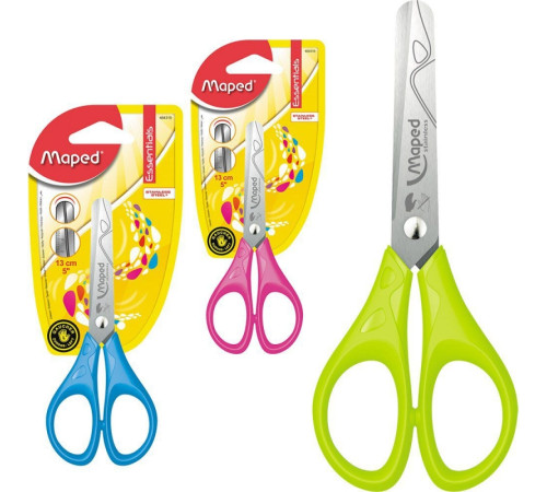 Ножницы 13 см"Essentials" Maped, блистер, Китай