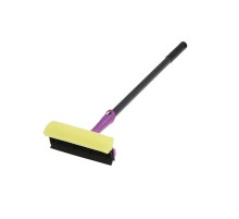 Окномойка 44см пласт"Практик" с резинкой и паролоном,  с черенком . РФ