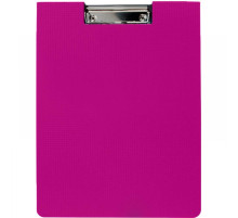 А4 Папка-планшет с зажимом и крышкой Attache Selection, розовая, РФ