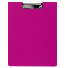 А4 Папка-планшет с зажимом и крышкой Attache Selection, розовая, РФ