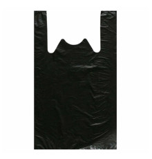 Пакет-майка п/эт ПНД 300*160*550 черный 15 мкм 100 шт/уп. РБ