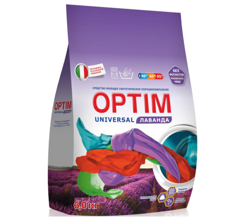 6 кг СМС  OPTIM UNIVERSAL Лаванда, РБ