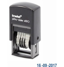 Датер Тродат 3,8 мм числовой 4810В, полуавтомат, Австрия