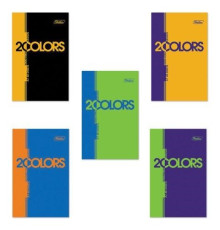 Блокнот А7 48л, склейка, 3-х цв. блок, Hatber, 65*100мм, РФ