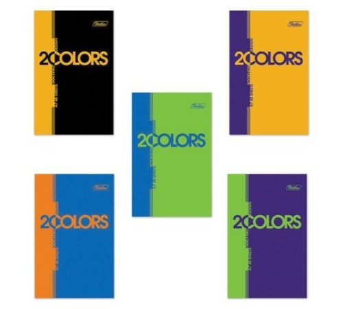 Блокнот А7 48л, склейка, 3-х цв. блок, Hatber, 65*100мм, РФ