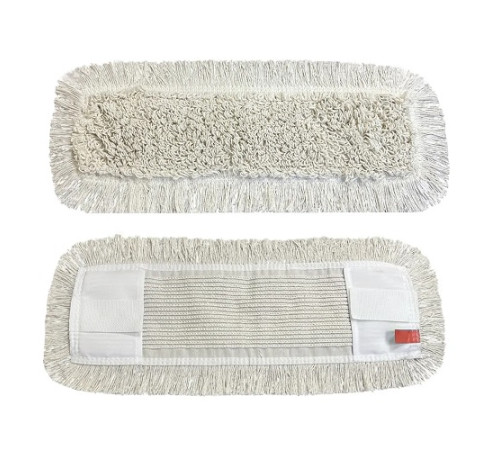 Насадка сменная 50х15см ПРОФФ хлопок петельный, крепление-серый (карман-язык) РБ