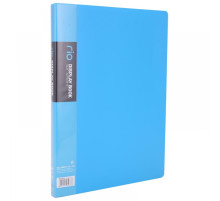 Папка 30 файлов A4, 19мм, 750мкм, голубая, Deli. Китай