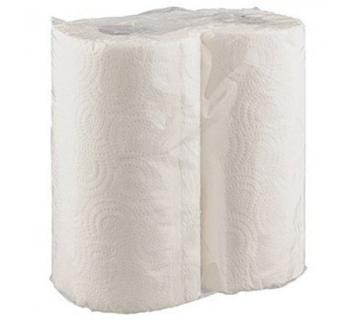 Полотенца бумажные FOCUS в рулонах 2сл, по 2 рул/уп, шир.210мм, дл.17,7м,РФ