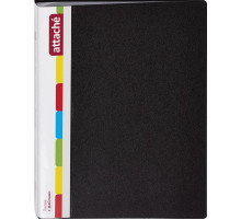 Папка 20 файлов  Attache, A4, 700мкм, черная  Attache. Россия