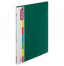 Папка 30 файлов  Attache, A4, 700мкм, зеленая  Attache. Россия