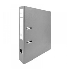 Папка регистратор А4, ПВХ, 50 мм."Moya" серая, Китай