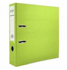 Папка регистратор А4, ПВХ, 75 мм."Moya" салатовая неон,р-р, Китай