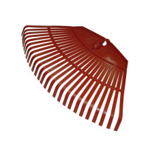 ГРАБЛИ веерные платмассовые большие, 26 зубьев, б/ч, 58см ширина веера, РФ