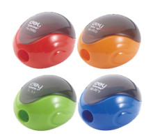 Точилка с конт. эргономичный дизайн Дели в блистере. Китай