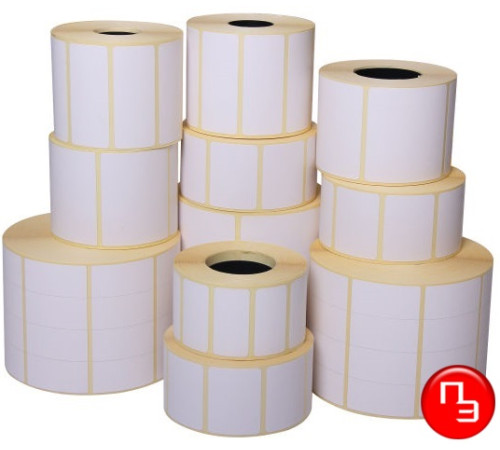 Этикетка самокл. 58*60 /40-400 Ж (50рул/кор). РБ